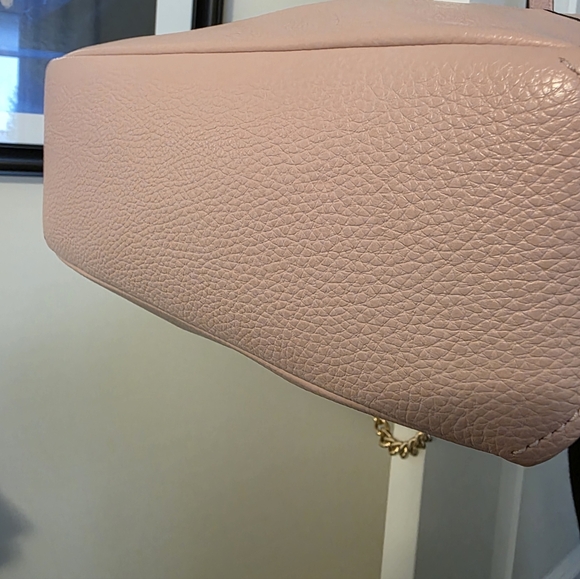 Coach Pink Leather Shoulder Bag - Picture 6 of 10